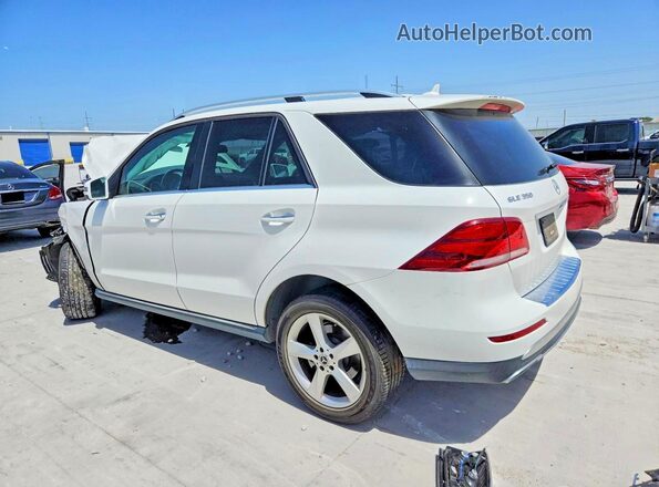 4JGDA5JB9JB102751 2018 MERCEDES-BENZ GLE Белый Задняя левая четверть