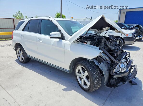 4JGDA5JB9JB102751 2018 MERCEDES-BENZ GLE Белый Передняя правая четверть