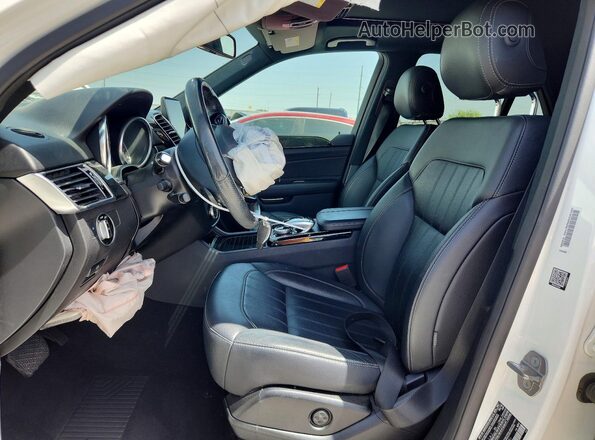 4JGDA5JB9JB102751 2018 MERCEDES-BENZ GLE Белый Вид салона спереди