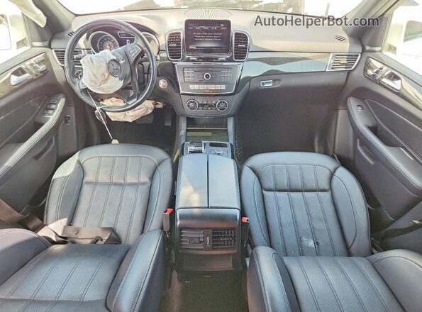 4JGDA5JB9JB102751 2018 MERCEDES-BENZ GLE Белый Вид панели приборов