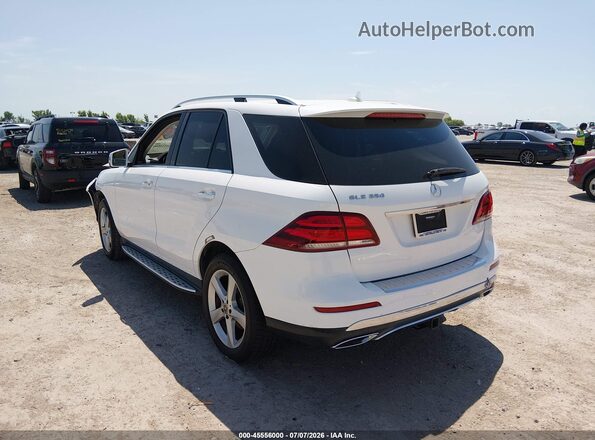 4JGDA5JB9JB154767 2018 MERCEDES-BENZ GLE 350 White Rear left