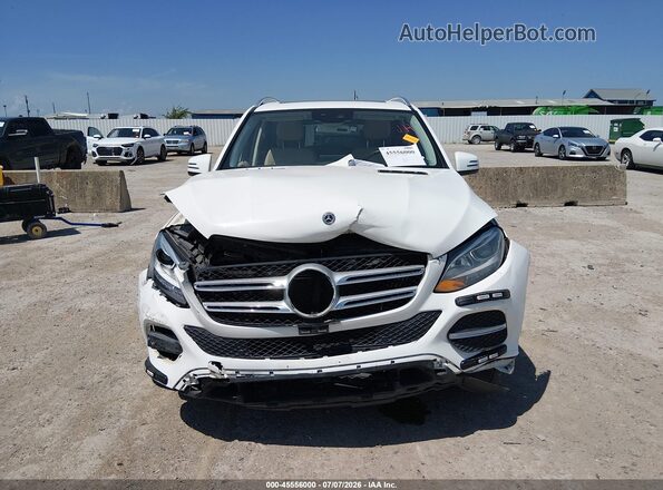 4JGDA5JB9JB154767 2018 MERCEDES-BENZ GLE 350 White Instrument cluster view