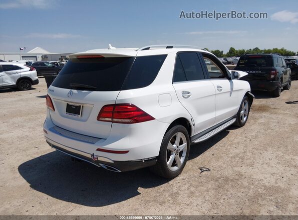 4JGDA5JB9JB154767 2018 MERCEDES-BENZ GLE 350 White Rear right