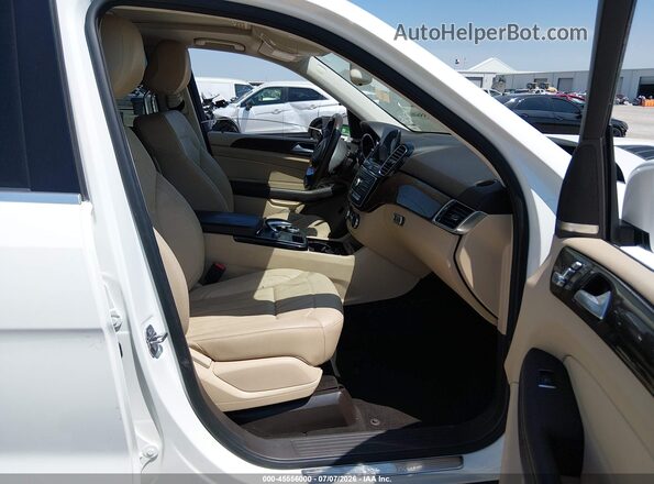 4JGDA5JB9JB154767 2018 MERCEDES-BENZ GLE 350 White Front interior view