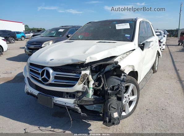 4JGDA5JBXHA851736 2017 MERCEDES-BENZ GLE 350 White Передня ліва чверть