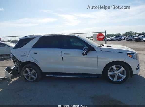 4JGDA5JBXHA851736 2017 MERCEDES-BENZ GLE 350 White Вид задньої частини салону