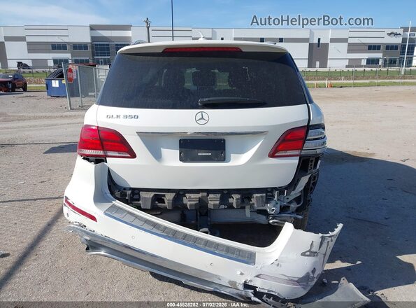 4JGDA5JBXHA851736 2017 MERCEDES-BENZ GLE 350 White 