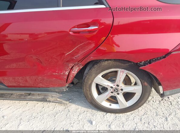 4JGDA5JBXHA935880 2017 MERCEDES-BENZ GLE 350 Red Widok z przodu