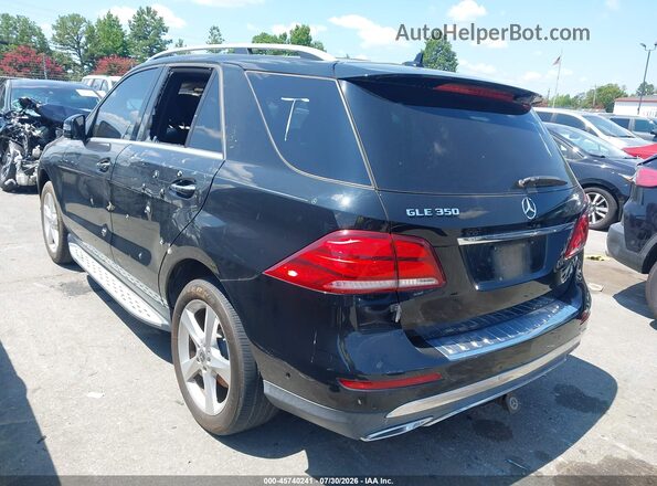 4JGDA5JBXHA971052 2017 MERCEDES-BENZ GLE 350 Black Задня ліва чверть