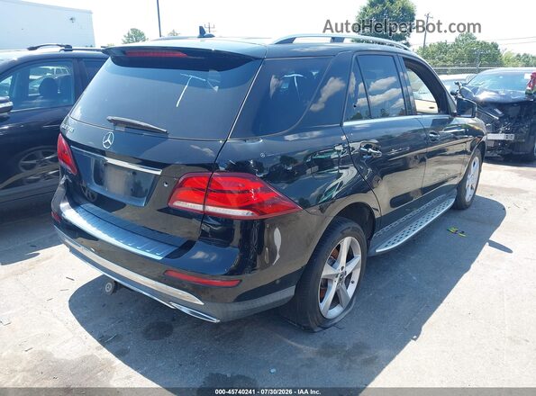 4JGDA5JBXHA971052 2017 MERCEDES-BENZ GLE 350 Black Задня права чверть
