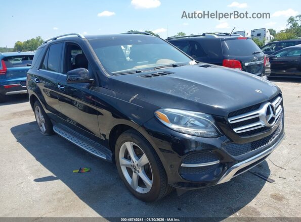 4JGDA5JBXHA971052 2017 MERCEDES-BENZ GLE 350 Black Вид щитка приладів