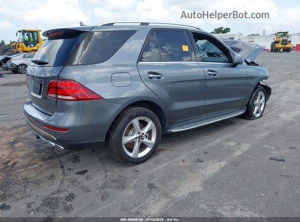 4JGDA5JBXJB085135 2018 MERCEDES-BENZ GLE 350 Gray Trasero derecho