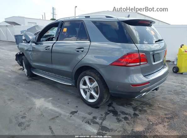 4JGDA5JBXJB085135 2018 MERCEDES-BENZ GLE 350 Gray Trasero izquierdo