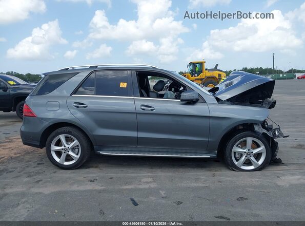 4JGDA5JBXJB085135 2018 MERCEDES-BENZ GLE 350 Gray Vista interior trasera