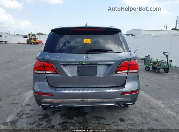 4JGDA5JBXJB085135 2018 MERCEDES-BENZ GLE 350 Gray 