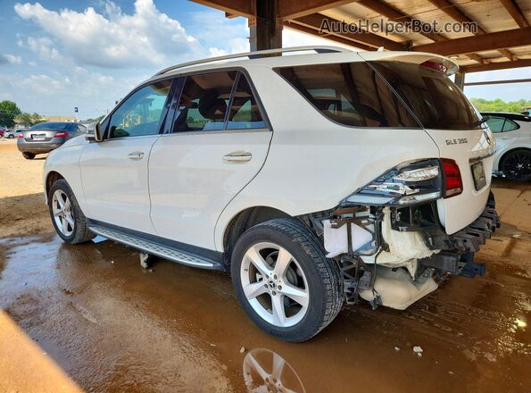 4JGDA5JBXJB122863 2018 MERCEDES-BENZ GLE Белый Задняя левая четверть