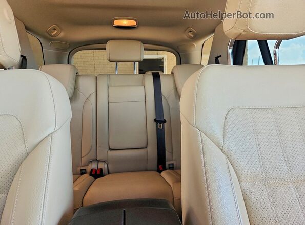 4JGDA5JBXJB122863 2018 MERCEDES-BENZ GLE Белый Вид задних сидений