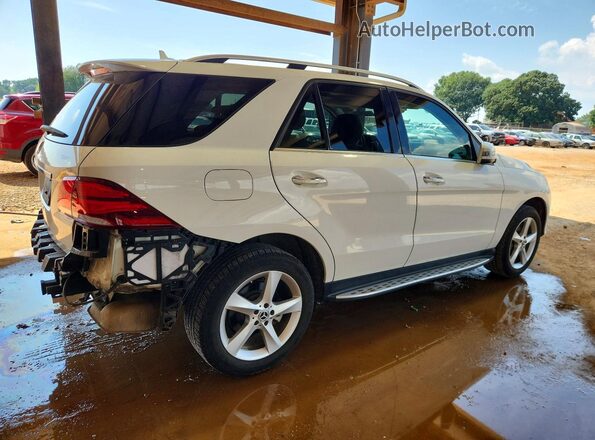 4JGDA5JBXJB122863 2018 MERCEDES-BENZ GLE Белый Задняя правая четверть