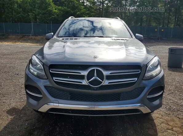 4JGDA5JBXJB127044 2018 MERCEDES-BENZ GLE Gray წინა ხედი