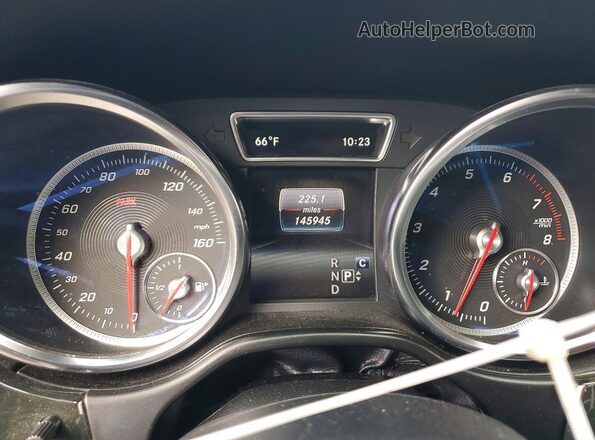 4JGDA5JBXJB127044 2018 MERCEDES-BENZ GLE Gray ხელსაწყოთა პანელის ხედი