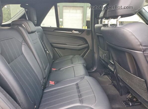 4JGDA5JBXJB127044 2018 MERCEDES-BENZ GLE Gray უკანა სალონის ხედი