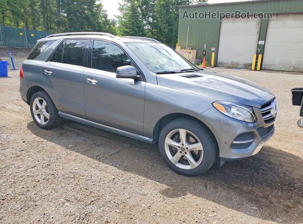 4JGDA5JBXJB127044 2018 MERCEDES-BENZ GLE Gray წინა მარჯვენა