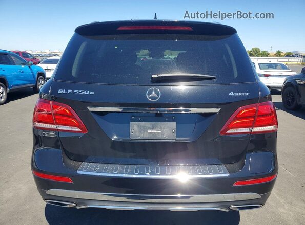 4JGDA6DB0HA831139 2017 MERCEDES-BENZ GLE Black Vista trasera