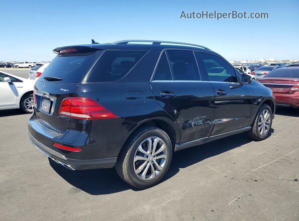 4JGDA6DB0HA831139 2017 MERCEDES-BENZ GLE Black Trasero derecho