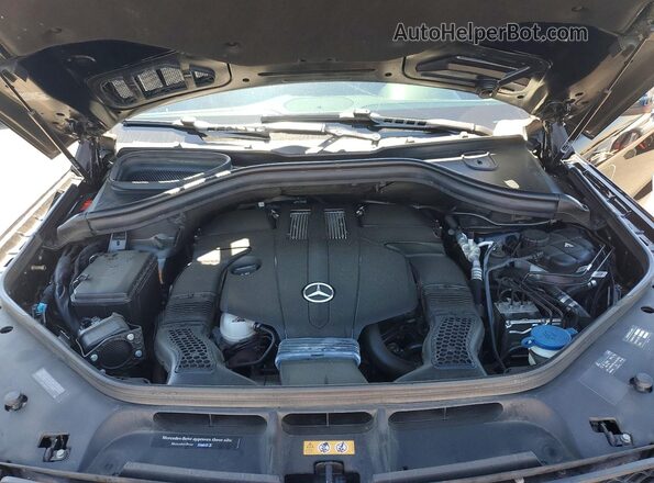 4JGDA6DB0HA831139 2017 MERCEDES-BENZ GLE Black Vista del compartimento del motor