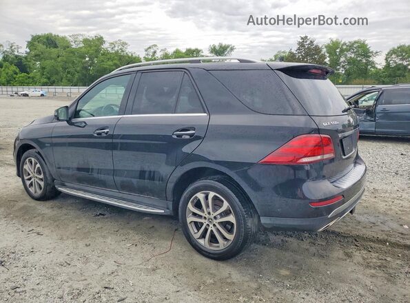 4JGDA6DB7JB017604 2018 MERCEDES-BENZ GLE Black უკანა მარცხენა