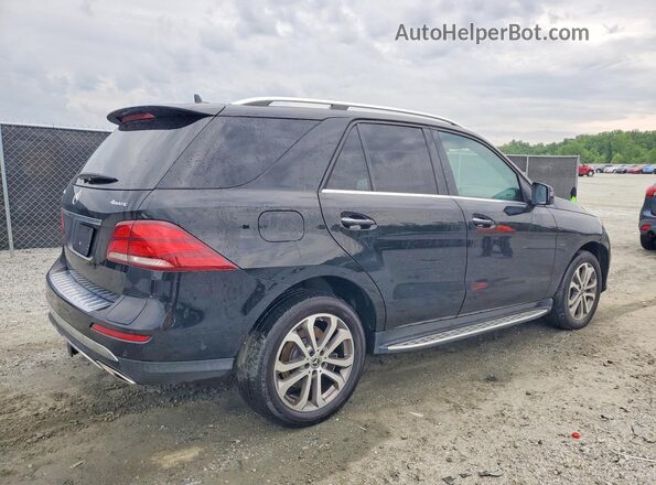 4JGDA6DB7JB017604 2018 MERCEDES-BENZ GLE Black უკანა მარჯვენა