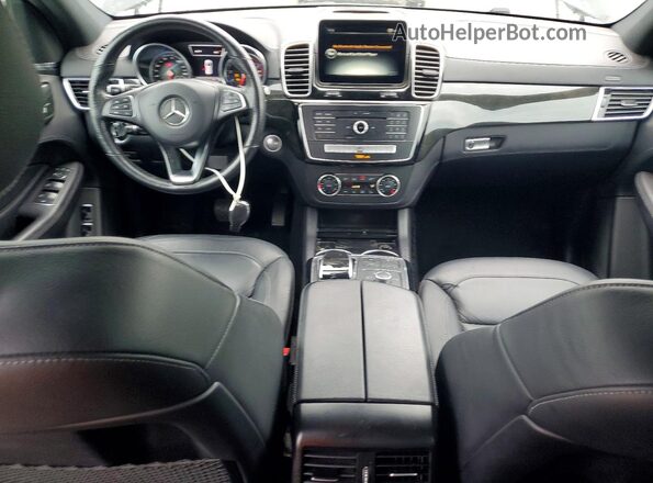 4JGDA6DB7JB017604 2018 MERCEDES-BENZ GLE Black წინა პანელის ხედი