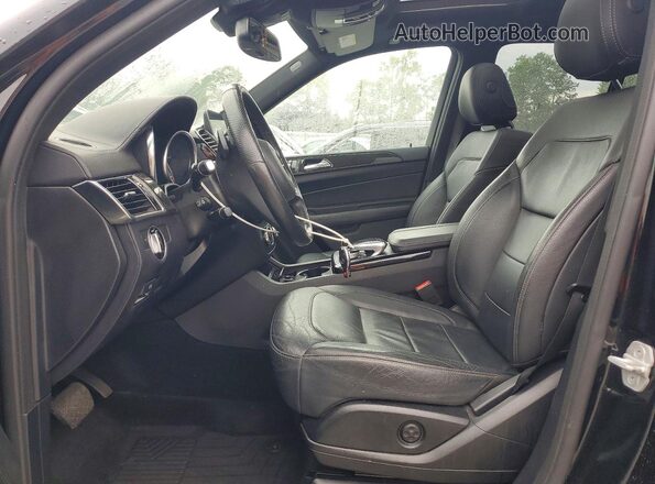 4JGDA6DB7JB017604 2018 MERCEDES-BENZ GLE Black წინა სალონის ხედი