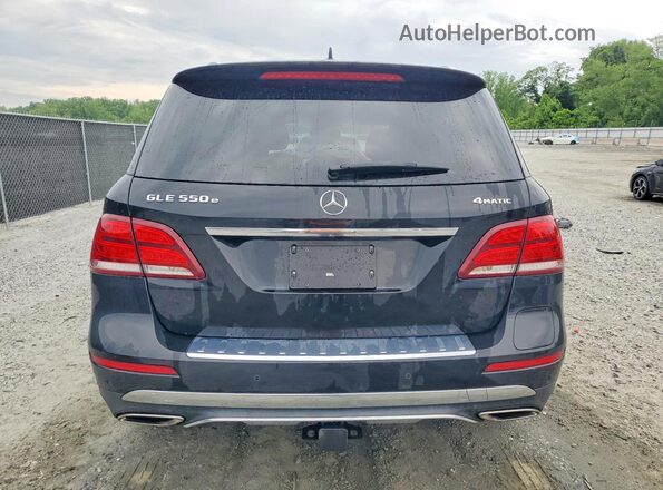 4JGDA6DB7JB017604 2018 MERCEDES-BENZ GLE Black უკანა ხედი
