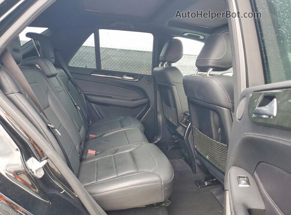 4JGDA6DB7JB017604 2018 MERCEDES-BENZ GLE Black უკანა სალონის ხედი