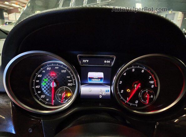 4JGDA6EB1HA963258 2017 MERCEDES-BENZ GLE Black Vista del cuadro de instrumentos