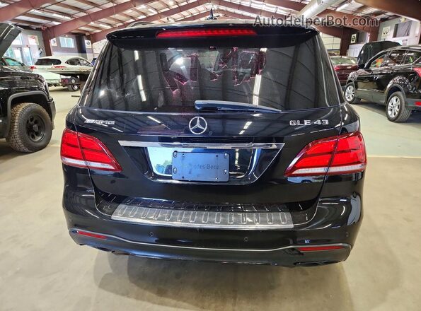4JGDA6EB1HA963258 2017 MERCEDES-BENZ GLE Black Vista trasera