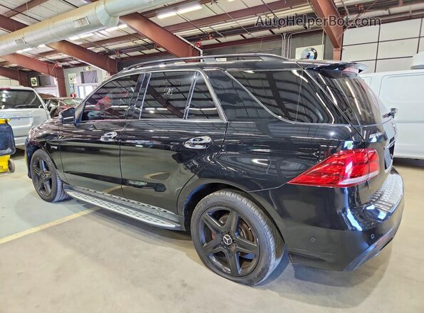 4JGDA6EB1HA963258 2017 MERCEDES-BENZ GLE Black Trasero izquierdo