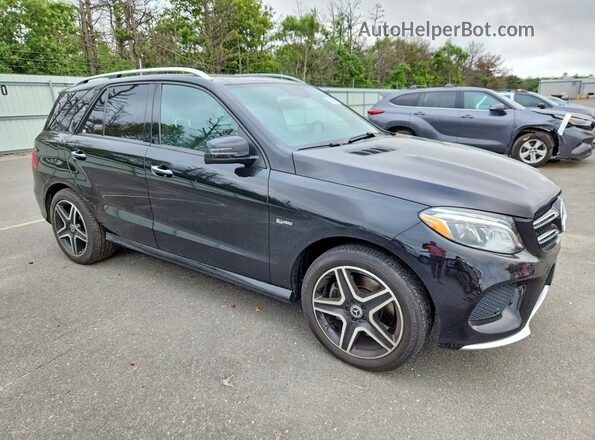 4JGDA6EB1JB032212 2018 MERCEDES-BENZ GLE Black Delantero derecho