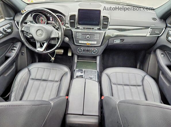 4JGDA6EB1JB032212 2018 MERCEDES-BENZ GLE Black Vista del salpicadero