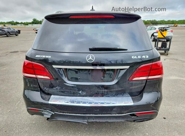 4JGDA6EB1JB032212 2018 MERCEDES-BENZ GLE Black Vista trasera