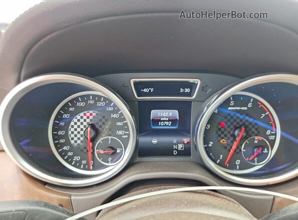 4JGDA6EB1JB098498 2018 MERCEDES-BENZ GLE Белый Вид щитка приборов