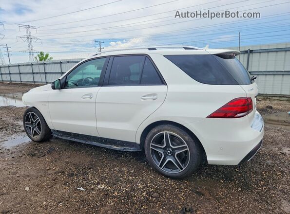 4JGDA6EB1JB098498 2018 MERCEDES-BENZ GLE Белый Задняя левая четверть