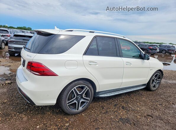 4JGDA6EB1JB098498 2018 MERCEDES-BENZ GLE Белый Задняя правая четверть