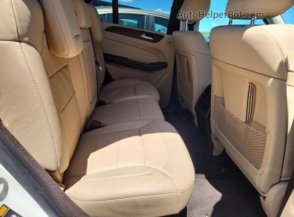 4JGDA6EB1JB098498 2018 MERCEDES-BENZ GLE Белый Вид задних сидений