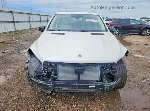 4JGDA6EB1JB098498 2018 MERCEDES-BENZ GLE Белый Вид спереди