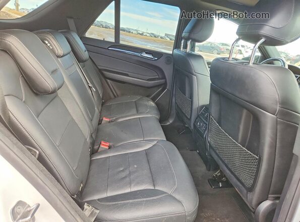 4JGDA6EB2JB120346 2018 MERCEDES-BENZ GLE White Vista interior trasera