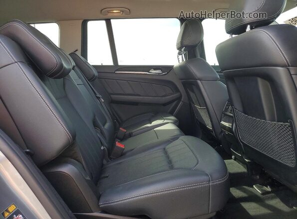 4JGDF2EE0GA686248 2016 MERCEDES-BENZ GL-CLASS Gray Հետևի նստատեղերի տեսք