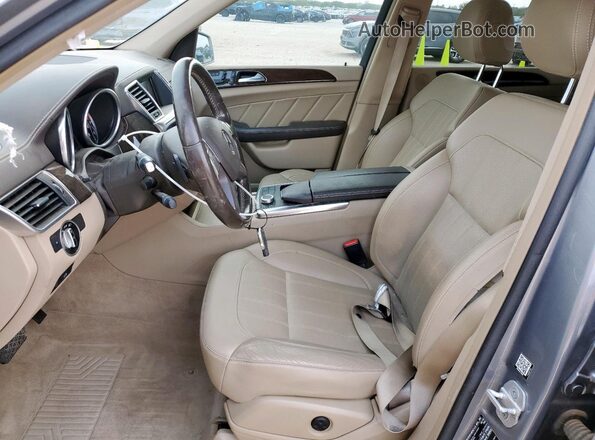 4JGDF2EE7GA670760 2016 MERCEDES-BENZ GL-CLASS Gray წინა სალონის ხედი