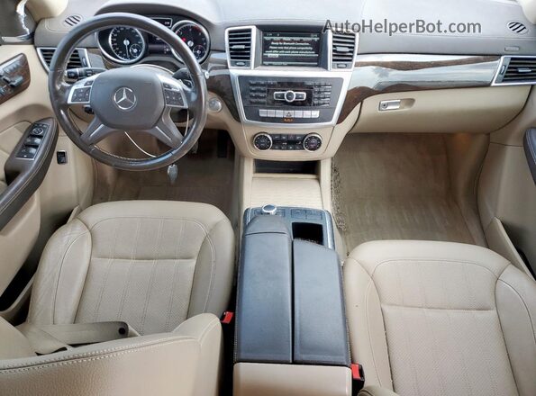 4JGDF2EE7GA670760 2016 MERCEDES-BENZ GL-CLASS Gray წინა პანელის ხედი
